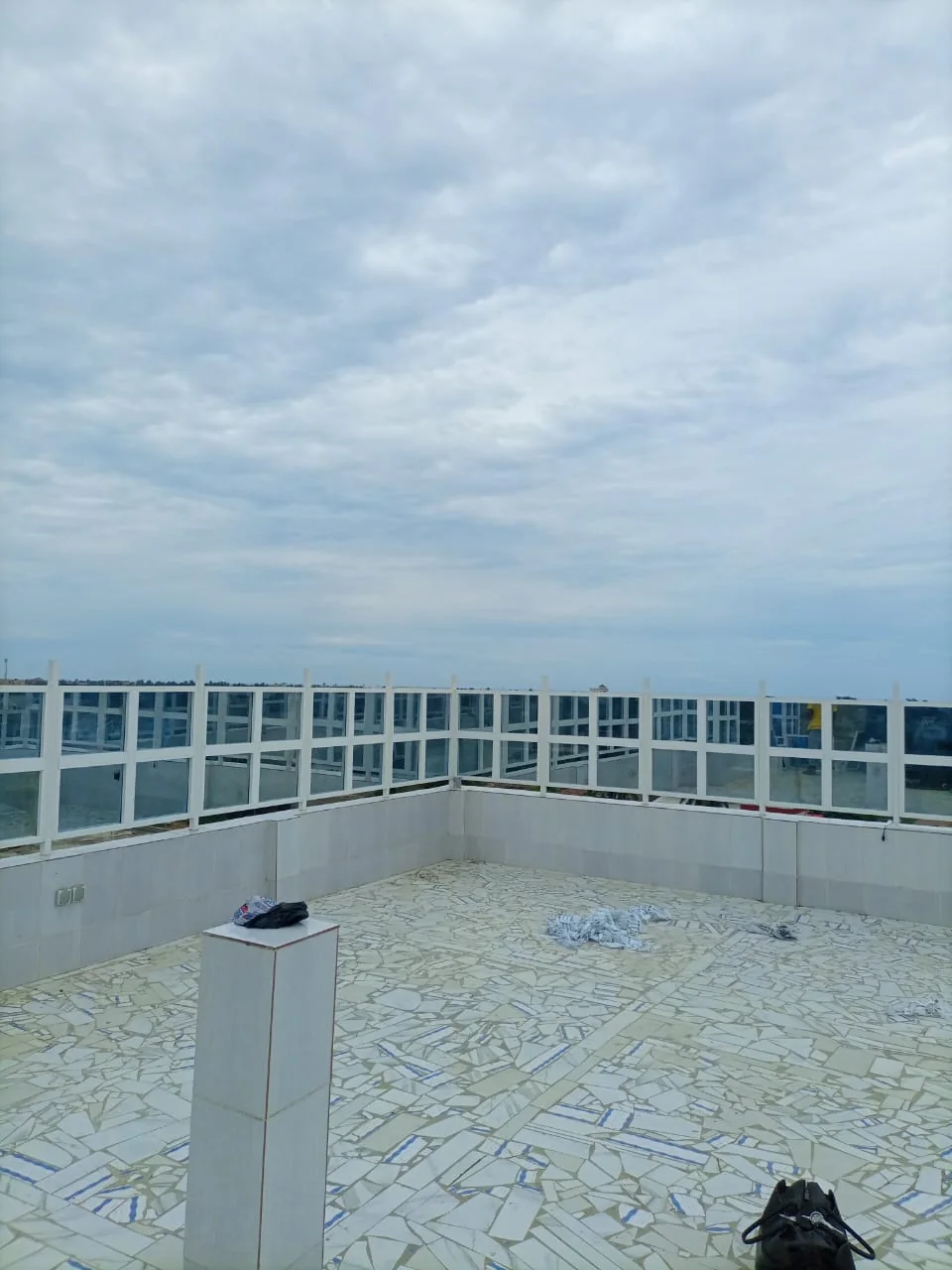 Rampe escalier aluminium